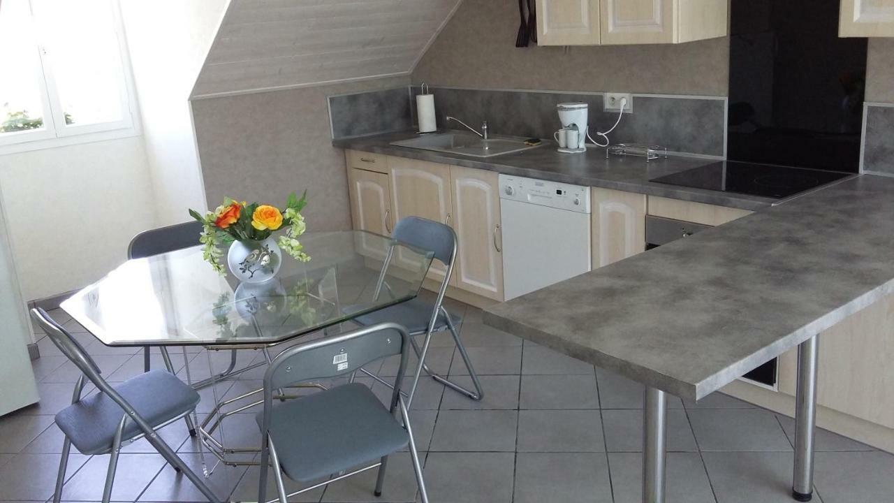 Ferienwohnung Belle Vue Gelles Exterior foto